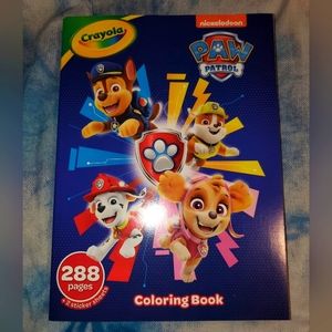 NEW Paw Patrol Coloring book!